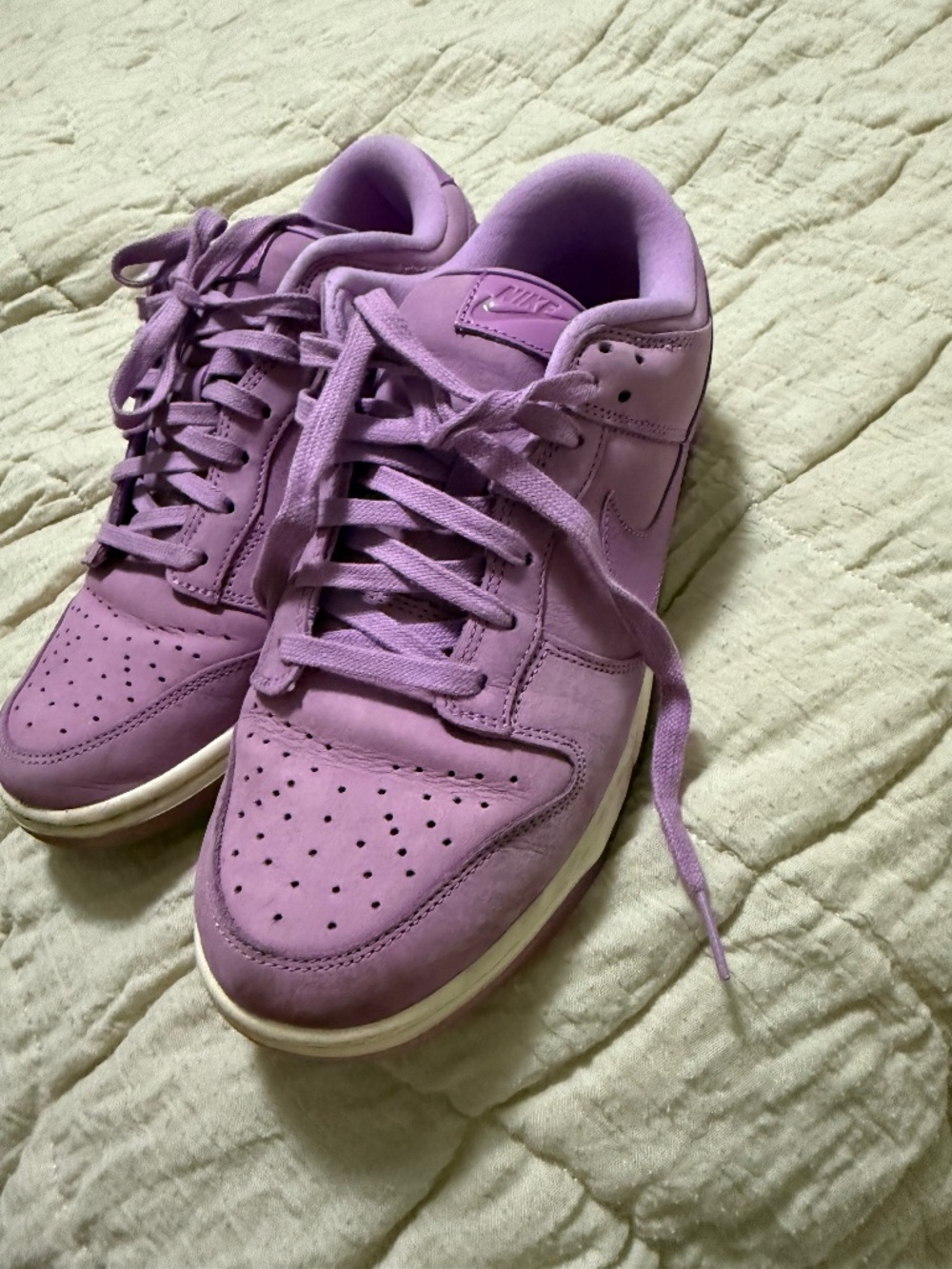 Purple Nike Low Dunks